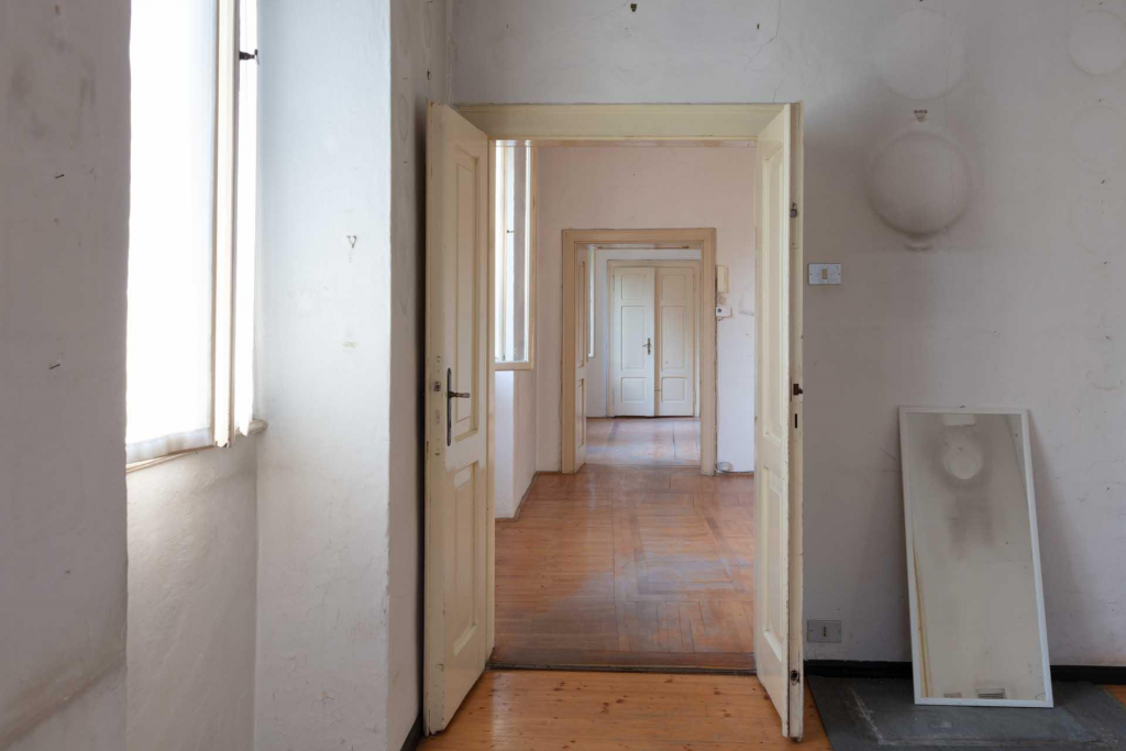 Villa Maria (interno), Atelier Remoto, Maderno (TN), in corso (fotograΞa di Marta Tonelli)