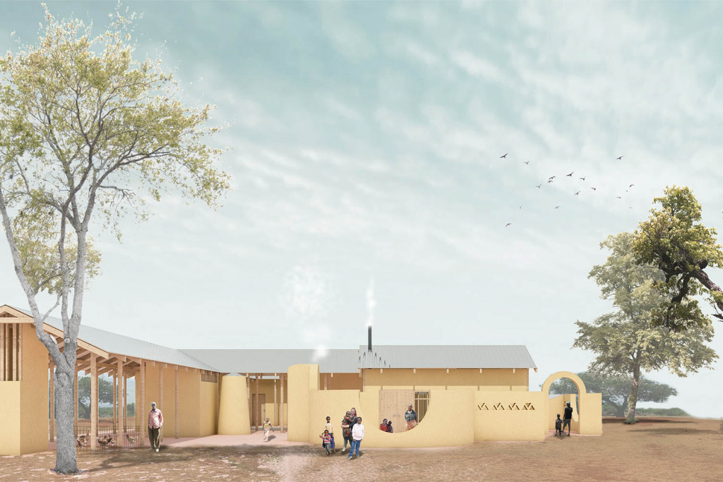 African House – A home for Jorejick Family (render), atelier QUAGLIOTTO, Tanzania, Africa, 2020
