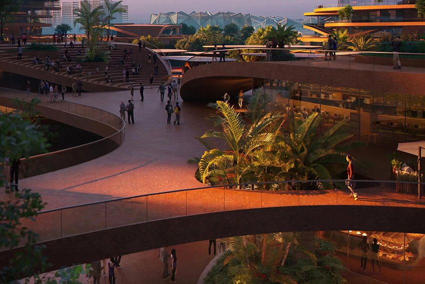 Shenzhen Terraces, Openfabric, Shenzhen (Cina), 2020, con MVRDV, primo premio