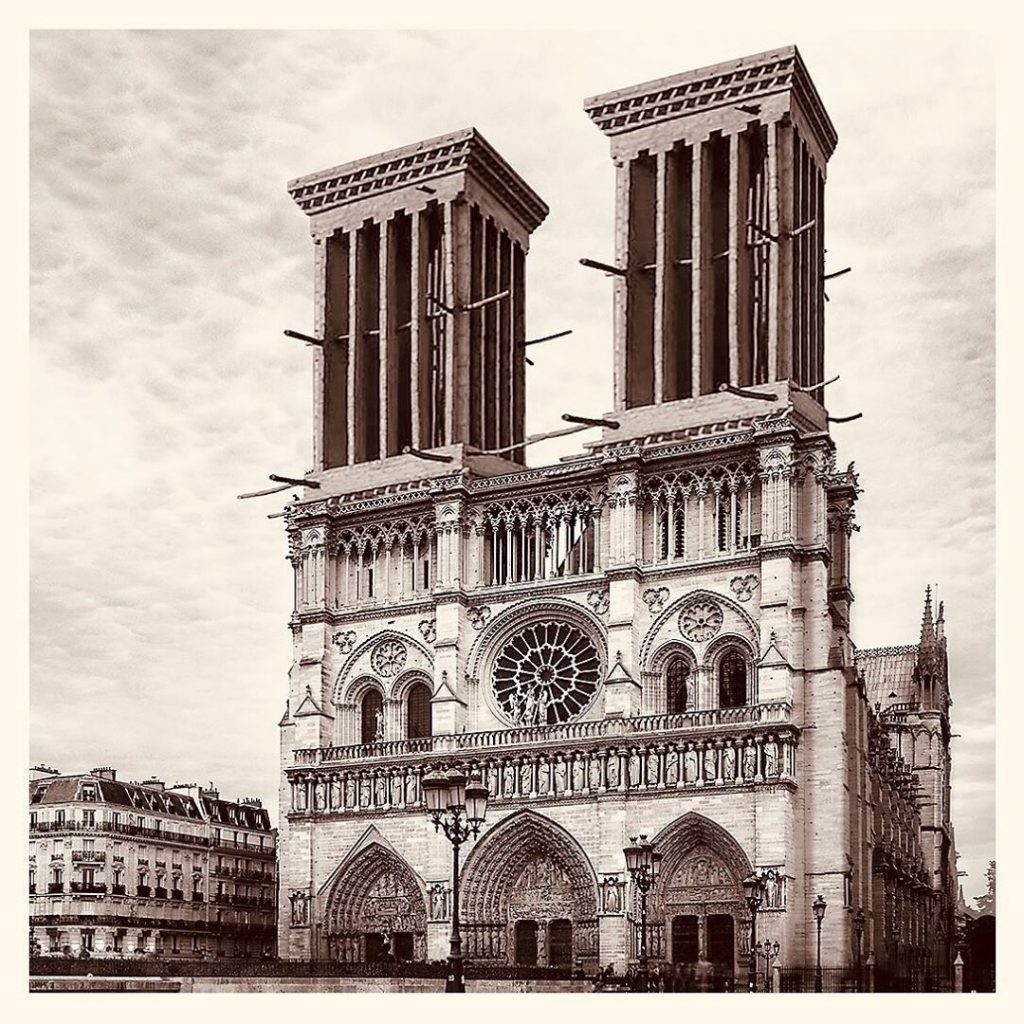 Architetture Impossibili_ Notre Dame de Vent, Marialuisa Montanari, Instagram, 2014-in corso