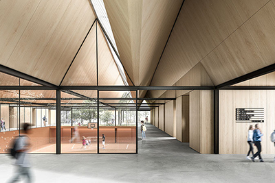 Paper Fold Primary School, SET Architects, Riccione (RN), Italy, 2017, 11° posto 