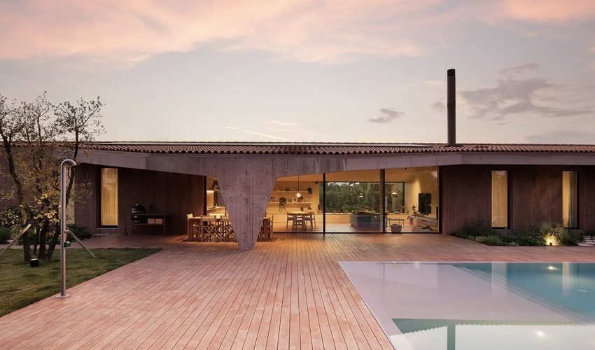 Villa in campagna con piscina, MIDE Architetti, Vigodarzere, 2022