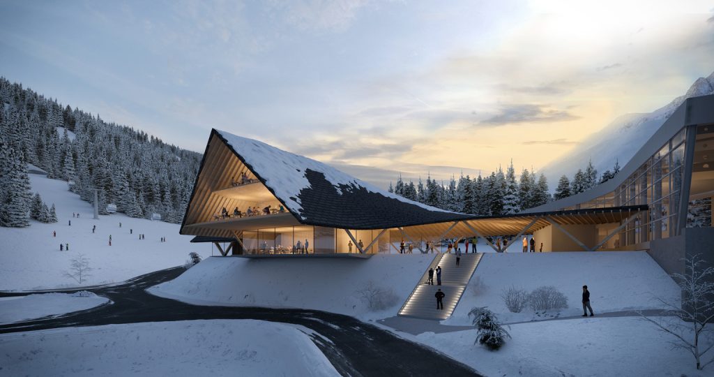 Ski Facilities Competition, Ponte di Legno, 2022, Architettura