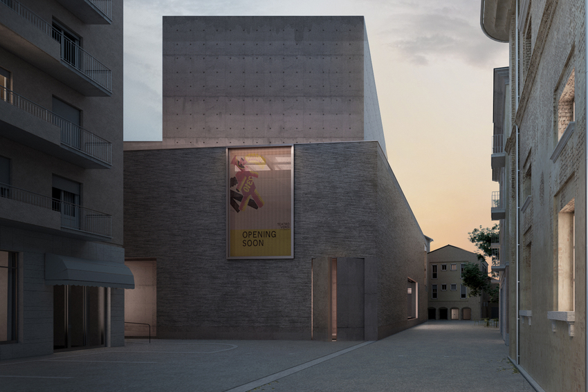 Nuovo teatro G. Verdi, Terni,  RigonSimonetti, 1' premio Concorso di progettazione in due gradi, 2020 (con Amaa office e Sinergo spa)