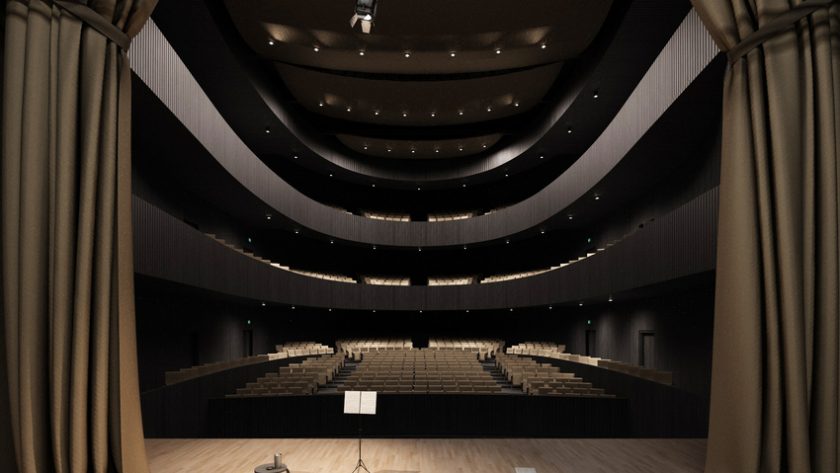 Nuovo teatro G. Verdi, RigonSimonetti, 2020, con amaa office