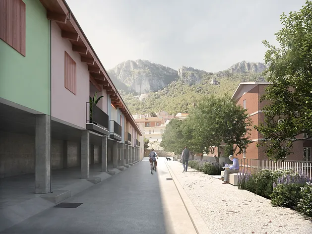Progetto nuovi spazi pubblici cittadini, LERUA, Osini (NU), 2019