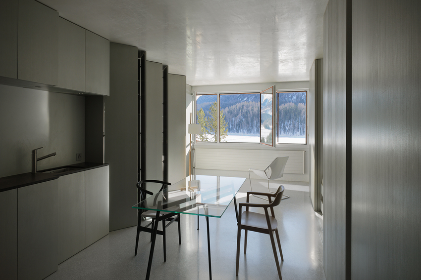 One room apartament, STUDIOSPAZIO; St. Moritz, 2019, residenziale