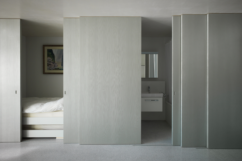 One room apartament by the lake, STUDIOSPAZIO, St. Moritz, Svizzera, 2018-19