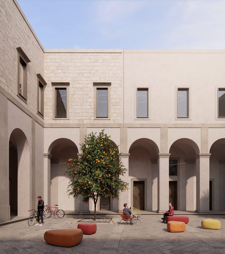 Recupero Ex Convento Carmelitani Scalzi, Lecce, 2022, architettura