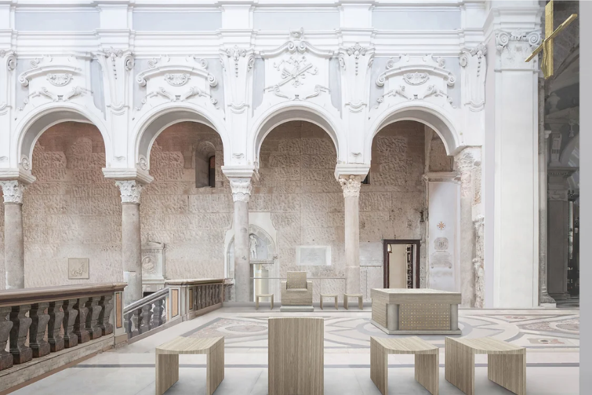 Sessa Aurunca Cathedral, Caserta (CE), 2021, menzione d'onore, Sacro