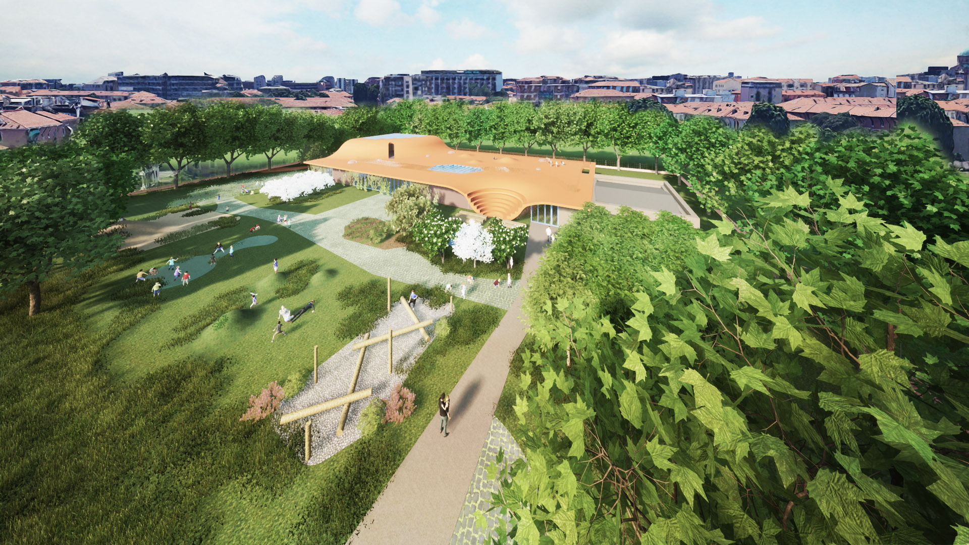 scuola innovativa, kiez.agency, Alfonsine, 2022, Architettura
