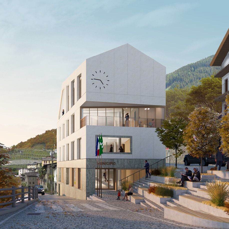 MUNICIPIO, Castione Andevenno, 2024, architettura