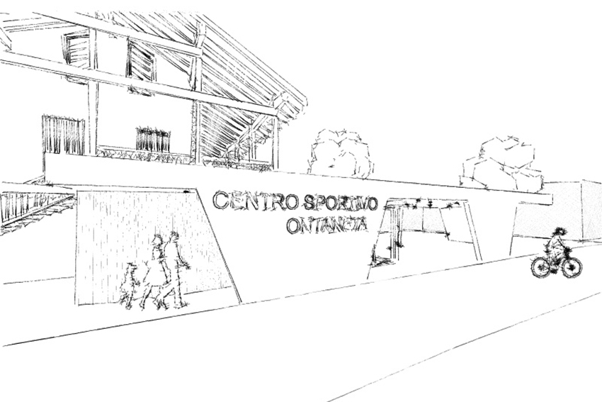 Centro sportivo, Simone Pancheri, Croviana (TN), 2024