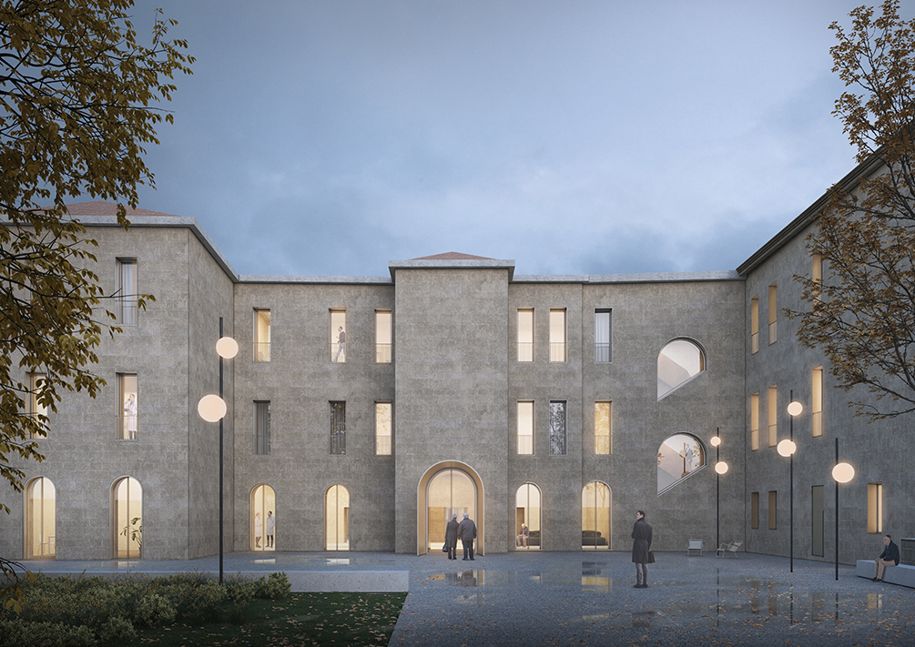 OSPEDALE E CASA DI COMUNITÀ - EX OSPEDALE DELLA STELLA, Orvieto (TR), 2023, architettura