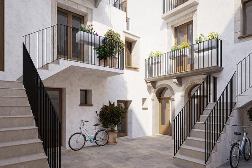 Proposta di riqualificazione Corte, VIRAR Architettura, Salemi (TP), 2022