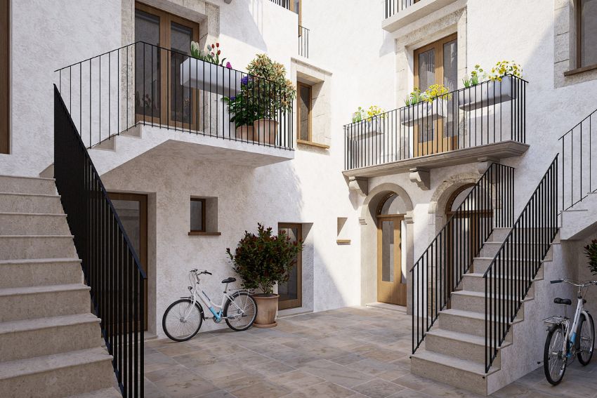 Proposta di riqualificazione Corte, VIRAR Architettura, Salemi (TP), 2022