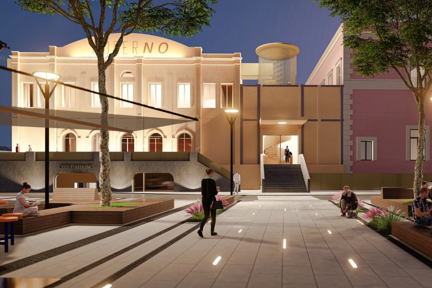 Risacca Culturale: il teatro e la piazza, VIRAR Architettura, Torre Annunziata (NA), 2024