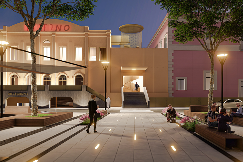 Risacca Culturale: il teatro e la piazza, VIRAR Architettura, Torre Annunziata (NA), 2024