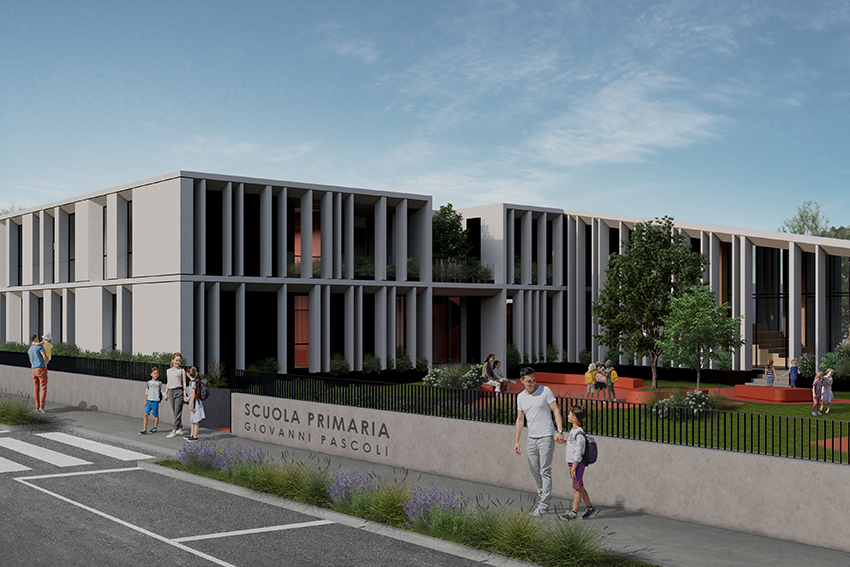 Scuola primaria G. Pascoli, NODE Architetti, Cinto Caomaggiore (VE), 2023