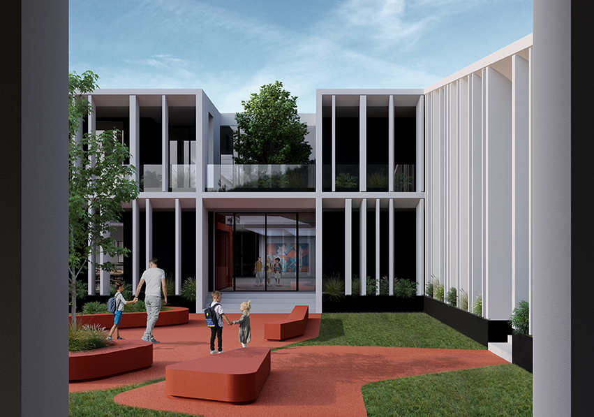 Scuola primaria G. Pascoli, NODE Architetti, Cinto Caomaggiore (VE), 2023
