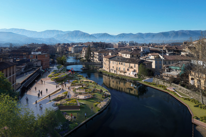 Rinascita del Fiume Velino, Rieti, Spazio Trasversale Architects