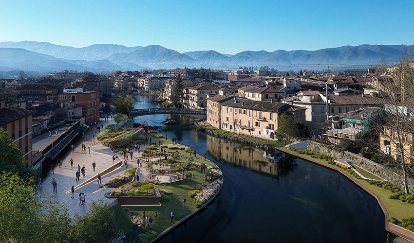 Rinascita del Fiume Velino, Rieti, Spazio Trasversale Architects
